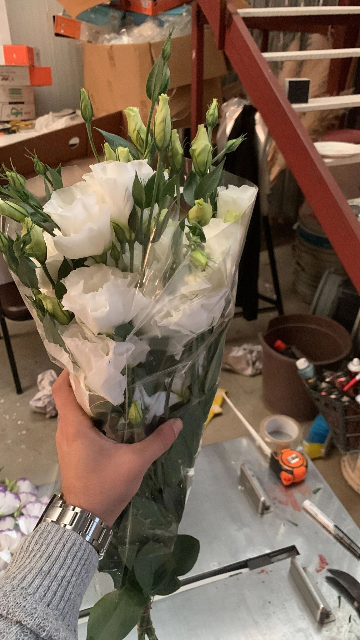 white lisianthus fresh flowers wholesale